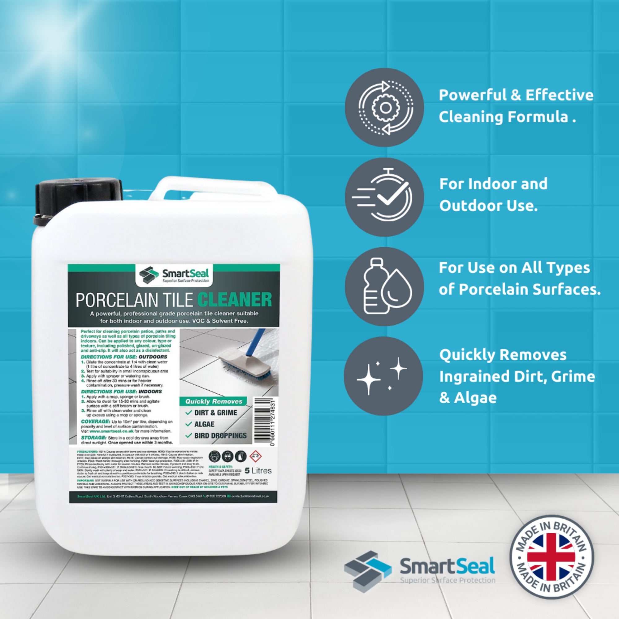 Porcelain Tile Cleaner 1L