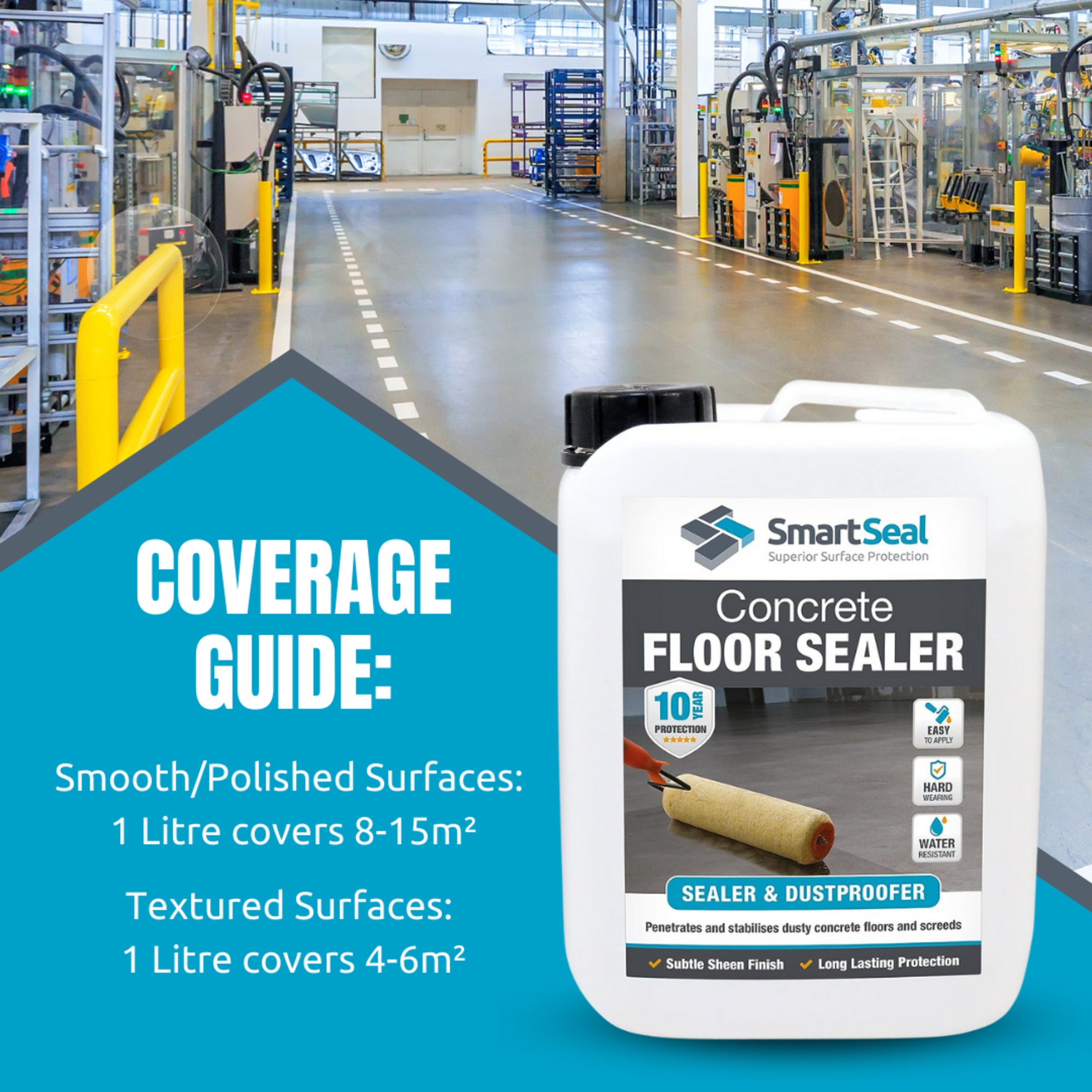 Concrete Floor Sealer (Solvent Free)